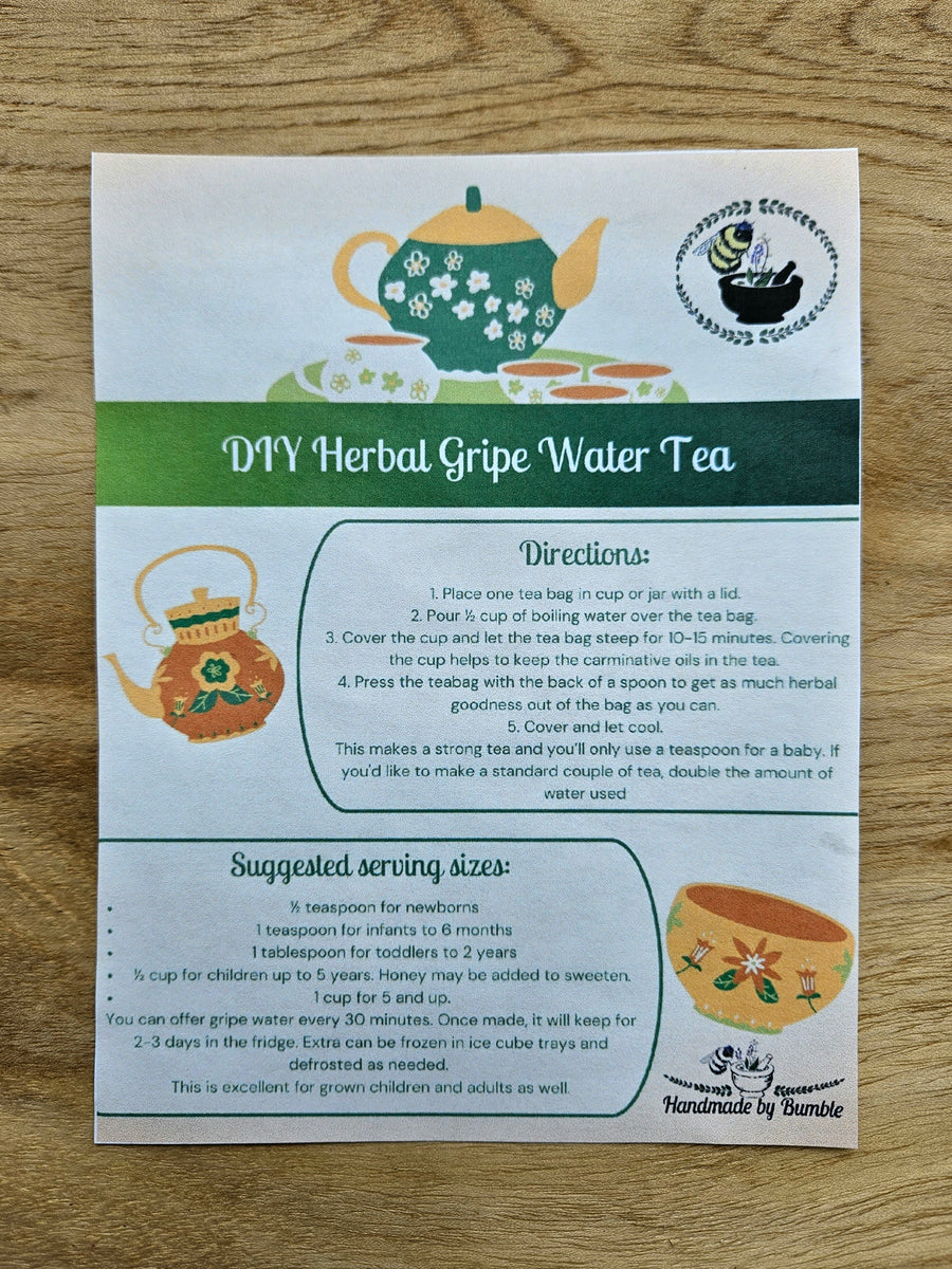 Herbal Tea: DIY Gripe Water