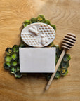 Cold Process Lard Soap: Goat's Milk & Raw Honey