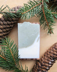 Cold Process Lard Soap: Evergreen