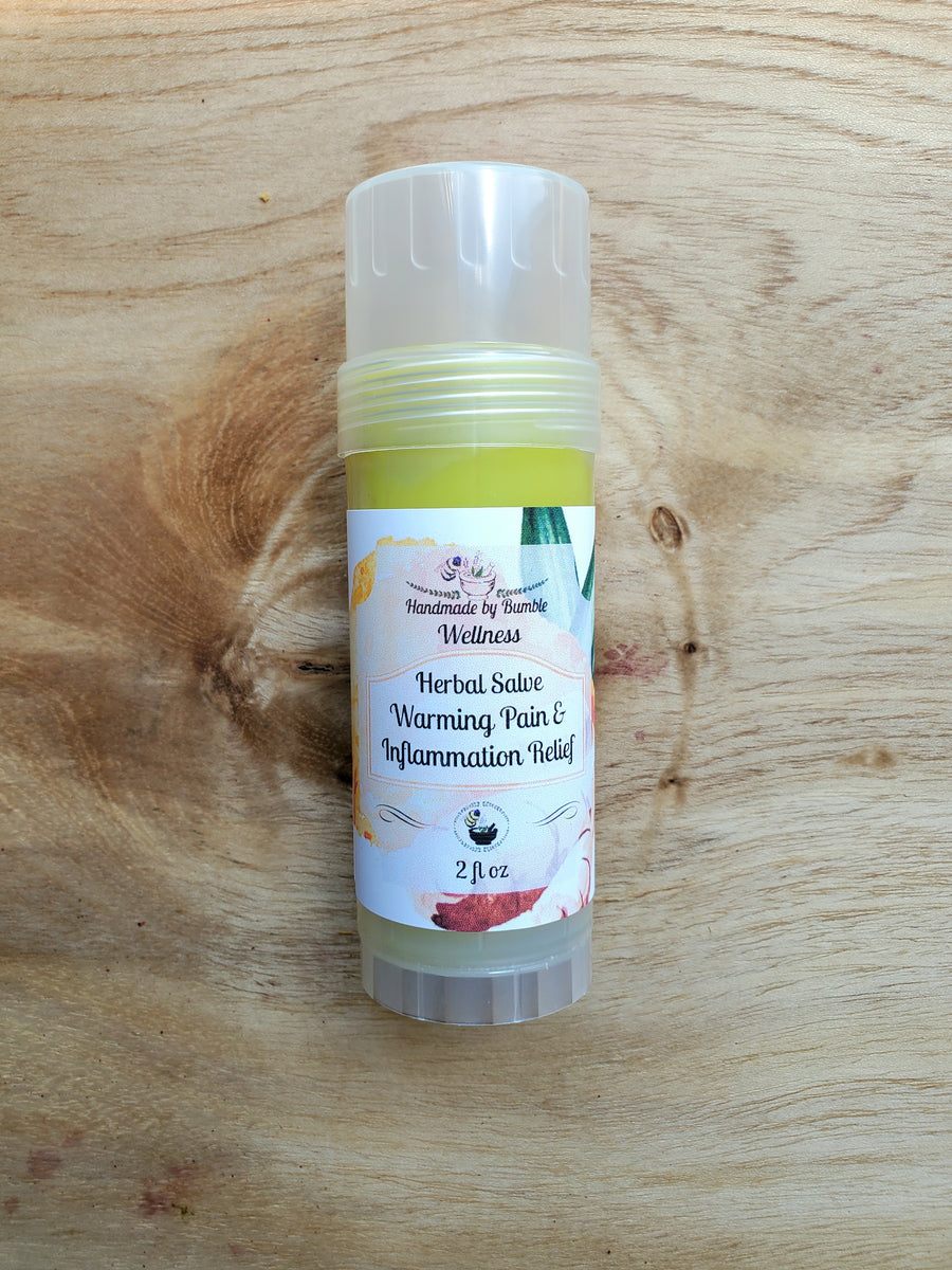 Herbal Salve: Warming Anti-Inflammatory Muscle Pain Relief