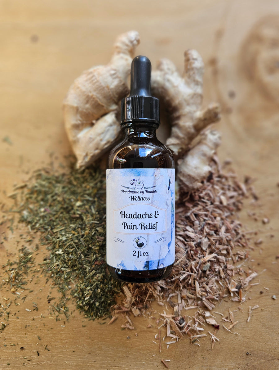 Herbal Tincture: Headache and Pain Relief