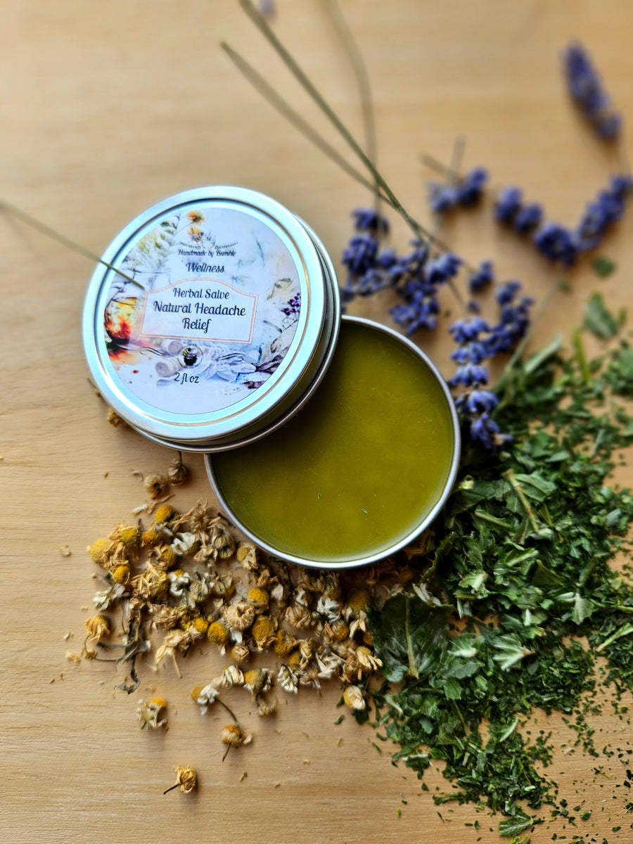 Herbal Salve: Natural Headache Relief