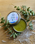 Herbal Salve: Cooling Menthol and Dandelion (Congestion and Arthritis Relief)