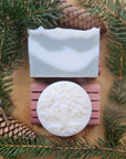 Cold Process Lard Soap: Evergreen