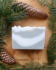 Cold Process Lard Soap: Evergreen