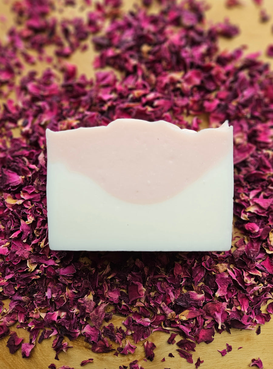 Cold Process Lard Soap: Rose