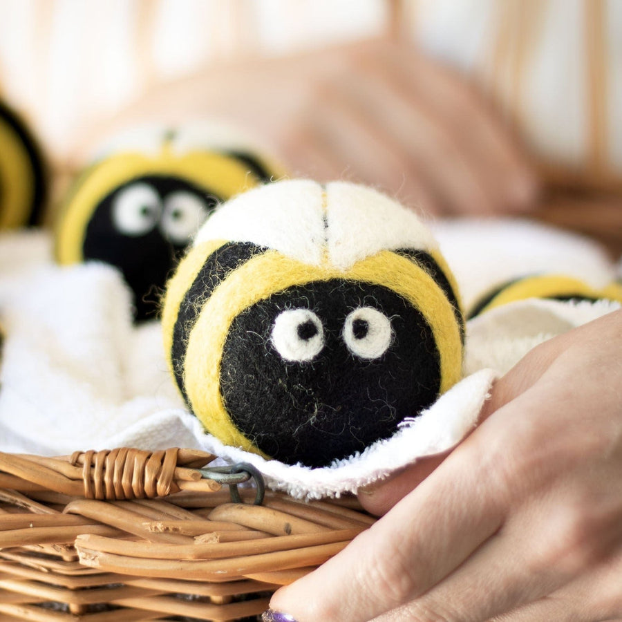 Wool Dryer Balls Bees