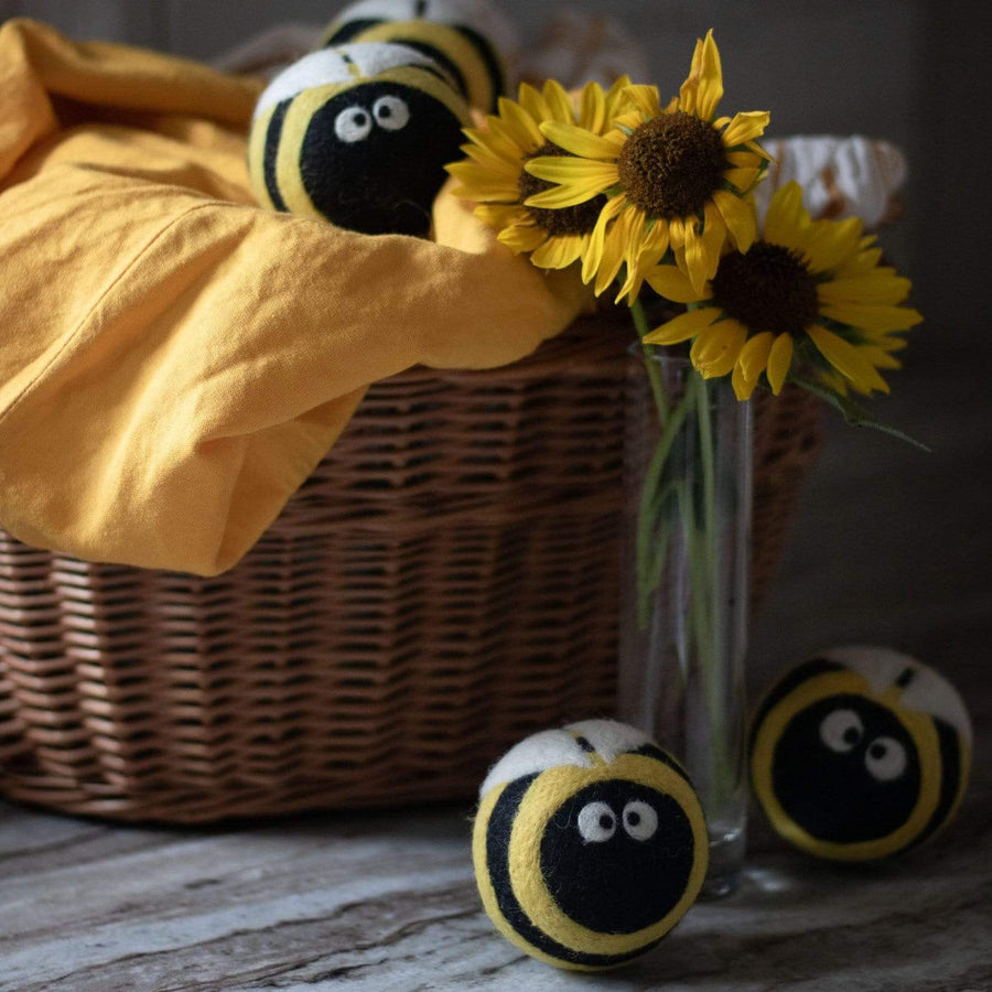Wool Dryer Balls Bees