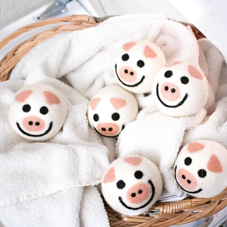 Wool Dryer Balls Pigs