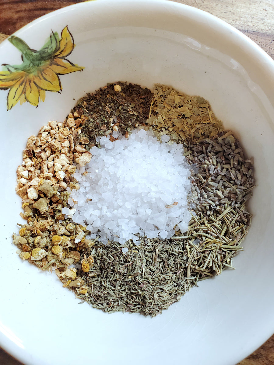 Herbal Steam: Congestion and Headache Relief