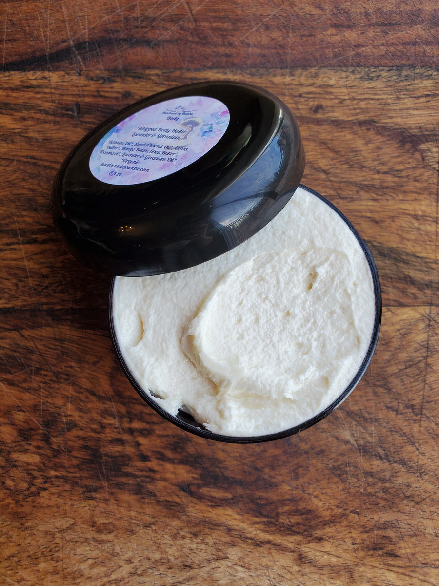 Whipped Organic Body Butter: Lavender and Geranium