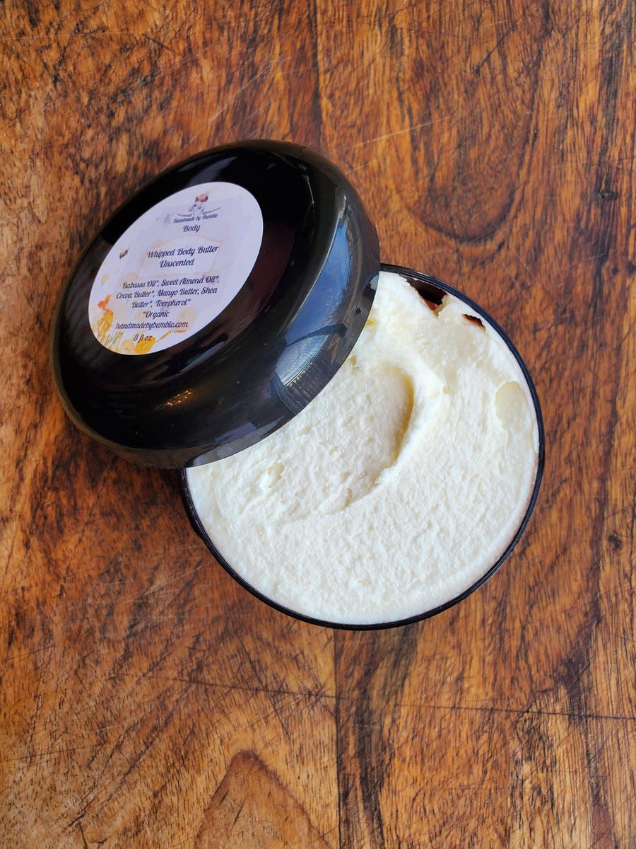 Whipped Organic Body Butter: No Scents Added