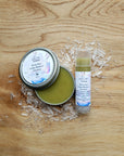 Herbal Salve: Cooling Menthol and Dandelion (Congestion and Arthritis Relief)