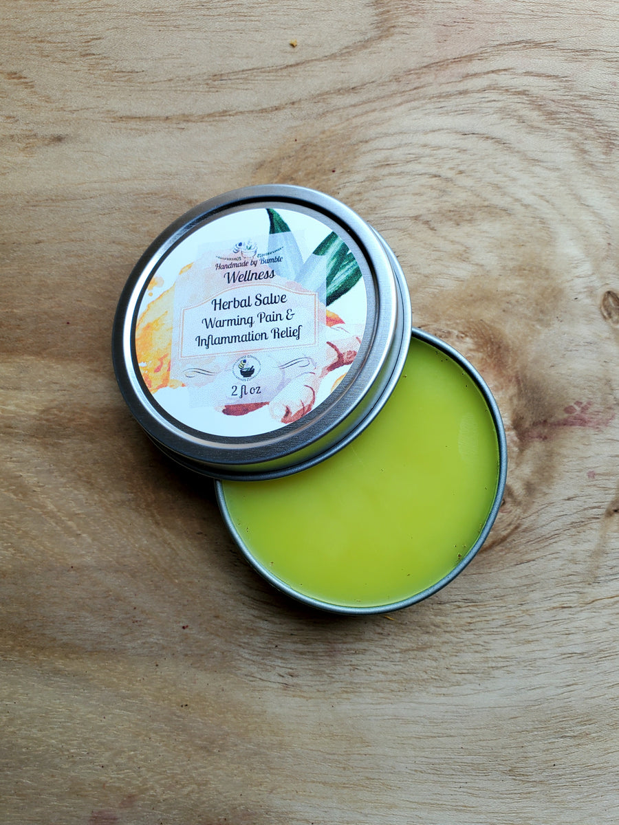 Herbal Salve: Warming Anti-Inflammatory Muscle Pain Relief