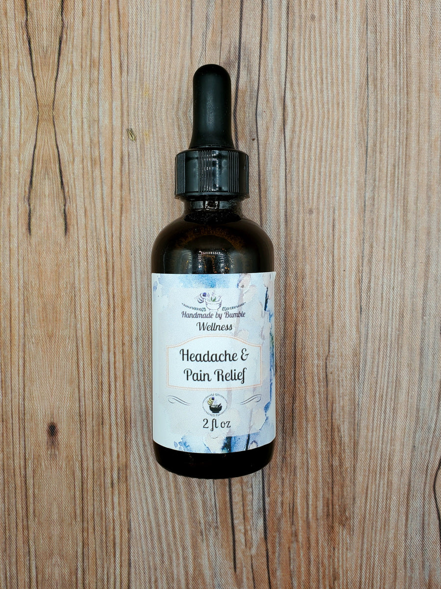 Herbal Tincture: Headache and Pain Relief